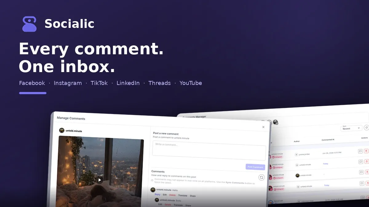 How to Manage All Your Social Media Comments From One Inbox